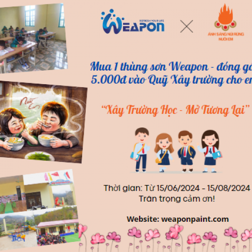 CHƯƠNG TRÌNH GÂY DỰNG QUỸ XÂY TRƯỜNG CHO EM