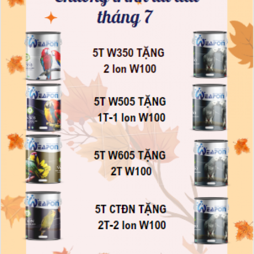 ƯU ĐÃI CHƯƠNG TRÌNH KHUYẾN MẠI THÁNG 7