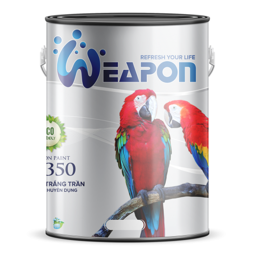 W350 - Sơn siêu trắng trần nội thất cao cấp