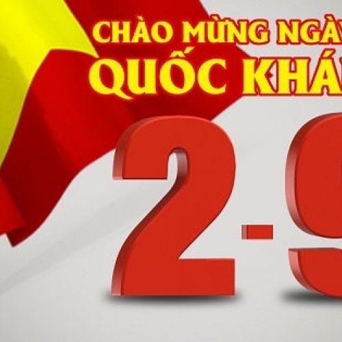 THÔNG BÁO NGHỈ LỄ QUỐC KHÁNH 2/9