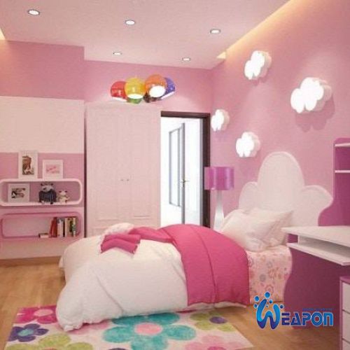 NHỮNG MÀU SƠN PHÒNG ĐẸP CHO BÉ