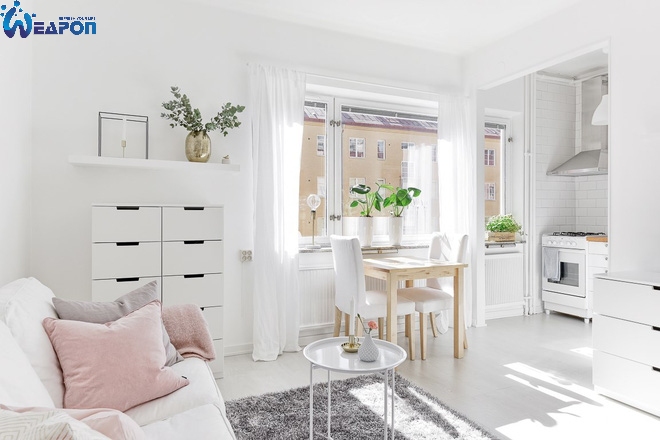 thiet-ke-can-ho-28m2-voi-noi-that-mau-trang-dep-den-kho-tin